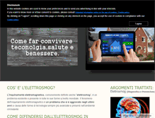Tablet Screenshot of elektrohome.it